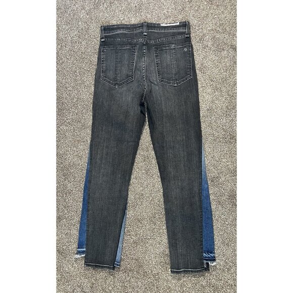 Rag & Bone Women Nina High Rise Ankle Cigarette Jeans size 27 Stretch Zipper - Picture 2 of 13